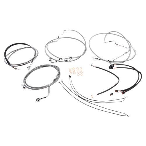 Magnum - Magnum Stainless Steel XR Handlebar Installation Kit for 12-14in. Ape - 589871