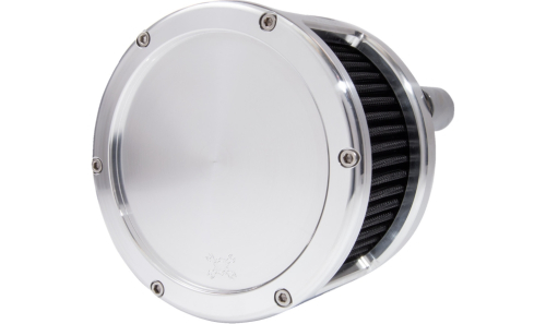 Feuling - Feuling BA Race Series Air Cleaner Kit - Solid Cover - Black Filter - Raw Finish - 5521