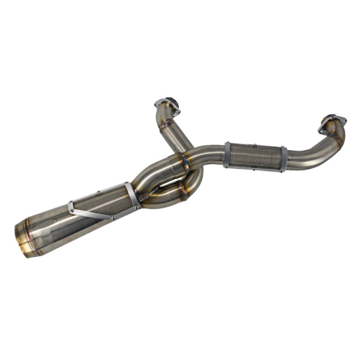 Trask Performance - Trask Performance Big Sexy 2-Into-1 Exhaust System - Raw Stainless Steel - TM-5120