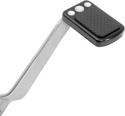 Drag Specialties - Drag Specialties Black Brake Pedal Covers - 1610-0196