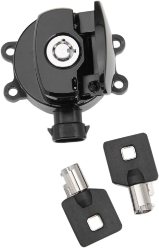 Drag Specialties - Drag Specialties Side Hinge Ignition Switch - Black - 2106-0251