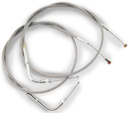 Barnett - Barnett Stainless Clear-Coated Throttle Cable (+8in.) - 102-30-30901-08