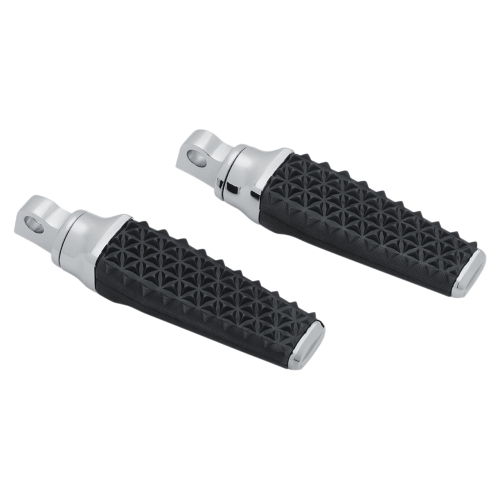 Kuryakyn - Kuryakyn Thresher Pegs with Male Mount Adapters - Chrome - Pair - 5952