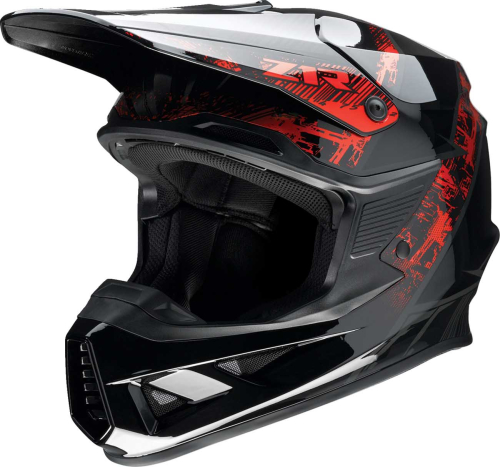 Z1R - Z1R F.I Mips Fractal Helmet - 0110-7782 - Red - Medium