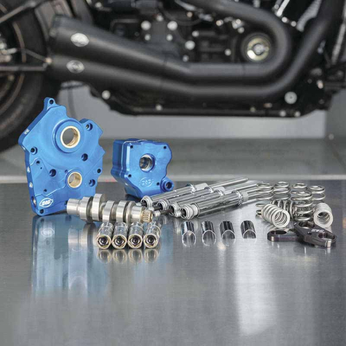 S&S Cycle - S&S Cycle 550C Cam Chest Chain Drive Kit - Chrome - 310-1080