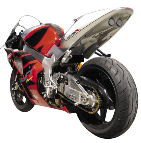 Hotbodies Racing - Hotbodies Racing SBK2 Undertail - Black - H03RC-SB-BLK