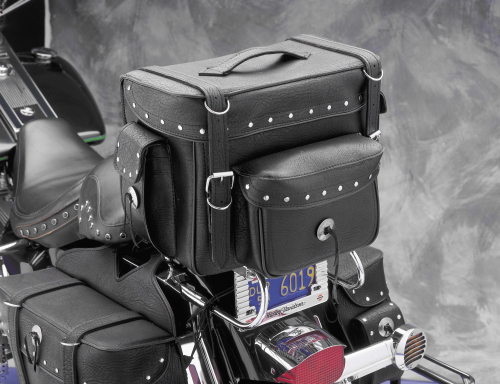 All American Rider - All American Rider Back Pack Sissy Bar Bag - Riveted - 2002RVT