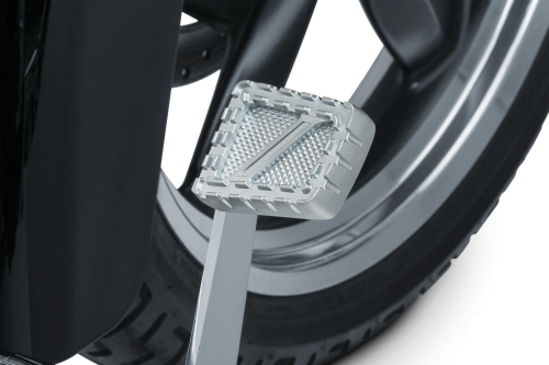 Kuryakyn - Kuryakyn Riot Brake Pedal Pad - Silver - 3576