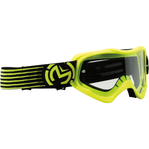 Moose Racing - Moose Racing Qualifier Youth Slash Goggles - 2601-2130 - Hi-Viz/Clear Lens
