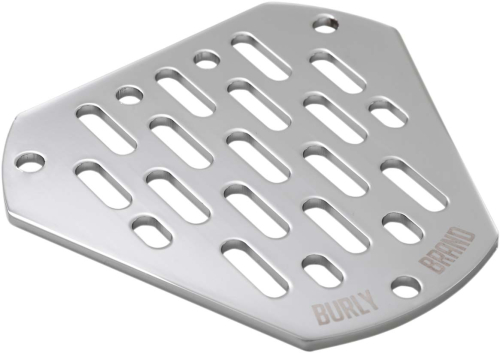 Burly Brand - Burly Brand Face Plate for Hex Air Cleaner - MX - Chrome - 0206-0181-CH
