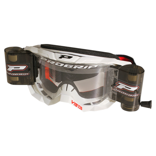Pro Grip - Pro Grip 3303 Vista Goggles with Roll-off System - 3303ROBI - White - OSFA