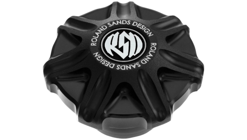 RSD - RSD Billet Aluminum Gas Caps - Tech - Black Ops - 0210-2051-SMB