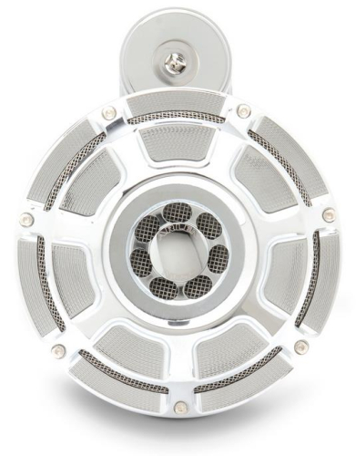 Arlen Ness - Arlen Ness Horn Cover - Beveled - Chrome - 70-219