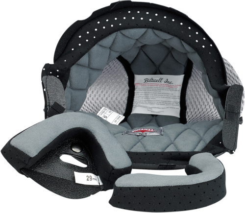 Biltwell Inc. - Biltwell Inc. Liner for Bonanza Helmet - XS - 0001-011-5701