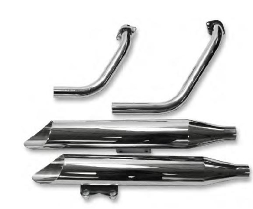 Baron Custom Accessories - Baron Custom Accessories Big N Nasty Slip-Ons - BA-1074-00