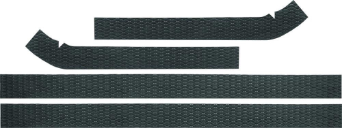 Hydro-Turf - Hydro-Turf Side Rail Mat for Stand Up Models - Molded Diamond - Black - TS50-MDBK