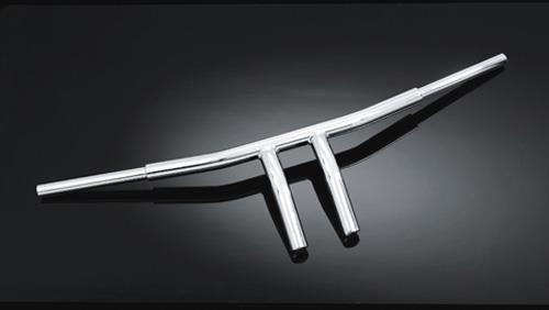 Highway Hawk - Highway Hawk Wishbone Fat Style T Handlebar - Chrome - HH-55-504