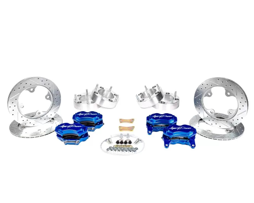 Agency Power - Agency Power Big Brake Kit - Blue - AP-RZR-460-BLU