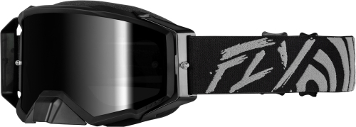 Fly Racing - Fly Racing Zone Elite Goggles - 37-5516 - Gray/Black/Black Mirror/Smoke - OSFM