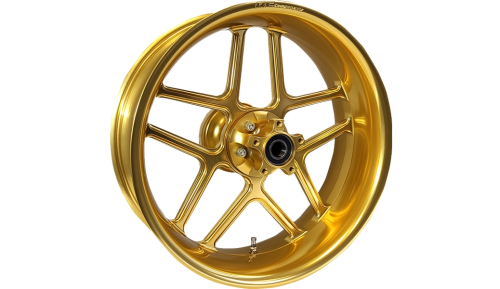 RC Components - RC Components Laguna Aluminium Rear Wheel - Single Disc - Gold - 17in. x 6.25in. - 176-140G-RB