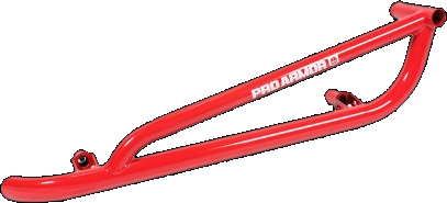 Pro Armor - Pro Armor Tube Rock Slider - Red - P141220RD-293
