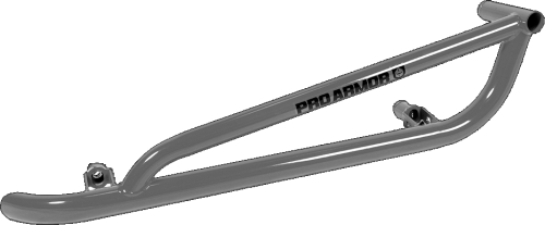 Pro Armor - Pro Armor Tube Rock Slider - Titanium Metallic - P141220TM