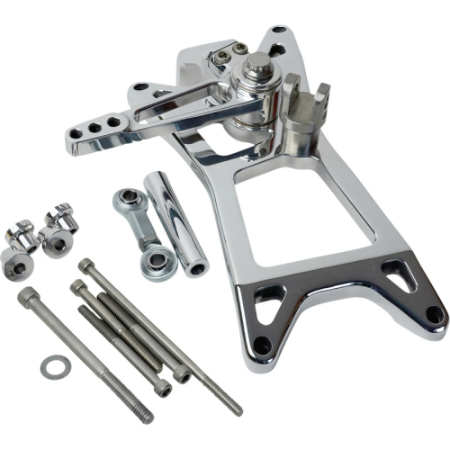 Speed Merchant - Speed Merchant Mid-Controls without Speedpegs - Polished - SM-M8FLMIDWOP-P