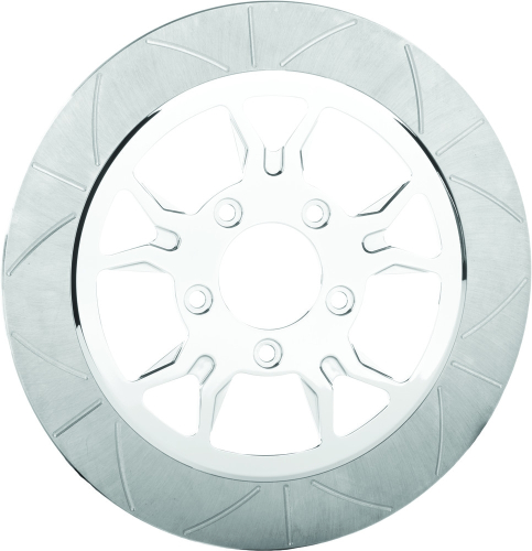 Lyndall Racing Brakes - Lyndall Racing Brakes Smooth B-52 Rear Rotor - 11.8in. - Chrome/Silver - 1003-3058
