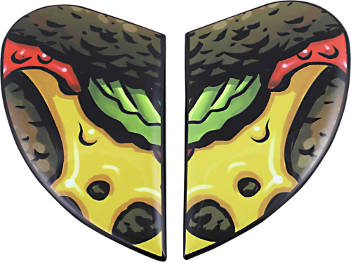 Icon - Icon Sideplates for Airframe Pro Helmets - Fastfood - 0133-1250