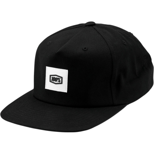 100% - 100% Lincoln Snapback Hat - 20088-001-01 - Black - OSFM