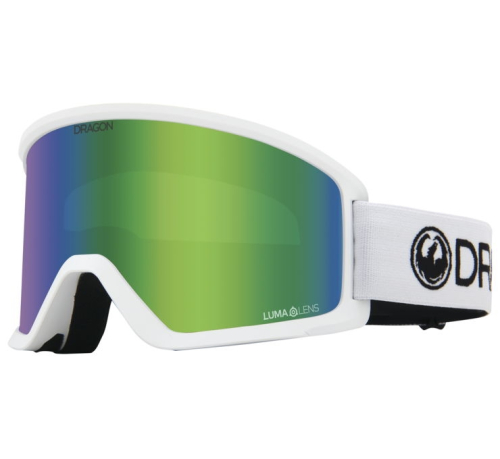 Dragon Alliance - Dragon Alliance Dragon Eyewear DX3 OTG Snow Goggles - 404946130105 - White / Green Ion Lens - OSFM