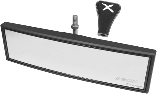 ModQuad - ModQuad Convex Mirror - Single Mount - Black/Grey - M-X3-BLK