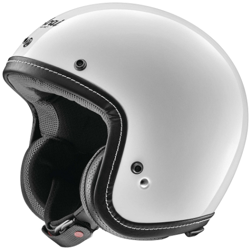 Arai Helmets - Arai Helmets Classic-V Solid Helmet - 685311177193 - White - X-Large