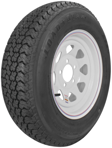 Kenda - Kenda Trailer Tire/Wheel Assembly - 4-Ply Rated/Load Range B - 205/75D14 - 5 Hole Rim - 3S440