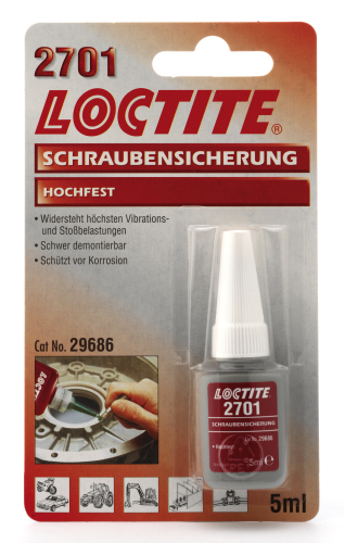 Loctite - Loctite Threadlocker 271 - Heavy Duty - 6ml - 487232