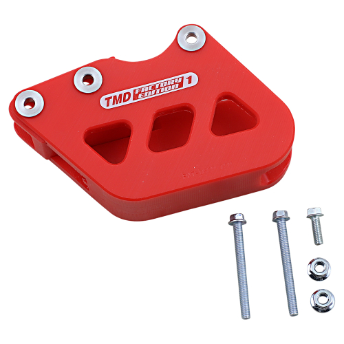 T.M. Designworks - T.M. Designworks Factory Edition 1 Rear Chain Guide - Red - RCG-YSM-RD