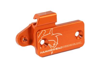 Hammerhead Designs - Hammerhead Designs Clutch Master Cylinder Cover - Orange - 35-0566-00-40
