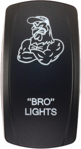 XTC Power Products - XTC Power Products Dash Rocket Switch Face Plate - Bro Lights - SW00-00141046