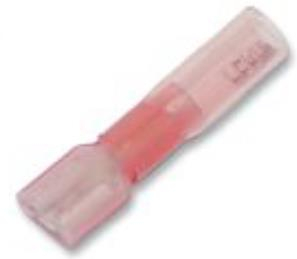 Namz - Namz Heat Shrink 0.25in. Female Quick Disconnect for 18-22 Gauge Wire - NIS-19164-0017