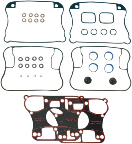 James Gasket - James Gasket Rocker Cover Gasket Kit with Paper Rocker Base Gaskets - JGI-17030-91