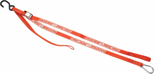 Moose Racing - Moose Racing Carabiner Tie-Down - Orange - 3920-0357