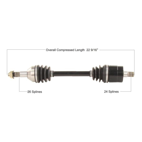 TYTANEUM - TYTANEUM OE Style CV Axle - CAN-7076
