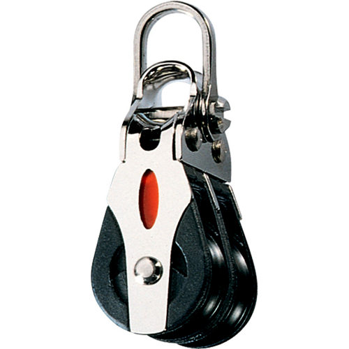 Ronstan - Ronstan Series 20 Ball Bearing Block - Double - 2-Axis Shackle Head