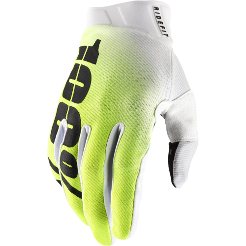 100% - 100% Ridefit Korpo Gloves - 10010-00016 - Korpo-Yellow - Medium