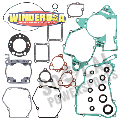 Winderosa - Winderosa Complete Gasket Set with Oil Seals - 811237