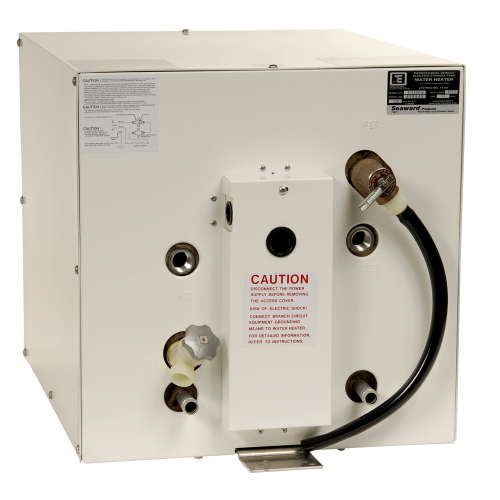 Whale Marine - Whale Seaward 11 Gallon Hot Water Heater w/Front Heat Exchanger - White Epoxy - 120V - 1500W