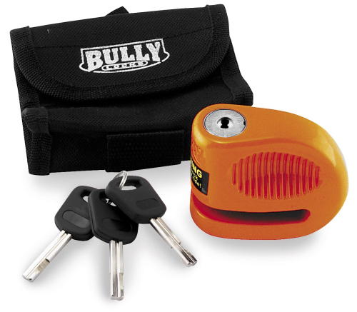 Bully Locks - Bully Locks LIL Bully 5.5mm Disc Lock - Orange - DISC ORG 1
