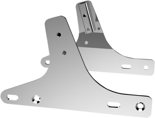 Drag Specialties - Drag Specialties Side Plates - Chrome - 1504-0046