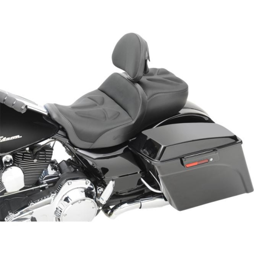 Saddlemen - Saddlemen Explorer G-Tech Seat with Driver Backrest - 808-07B-03011