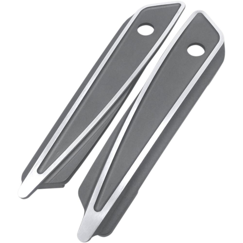 Covingtons - Covingtons Saddlebag Hinge Covers - Ripper - Tungsten Gray - C1810-T